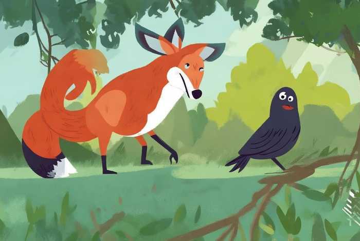 儿童故事狐狸和乌鸦故事配乐；乌鸦和狐狸的故事配什么音乐