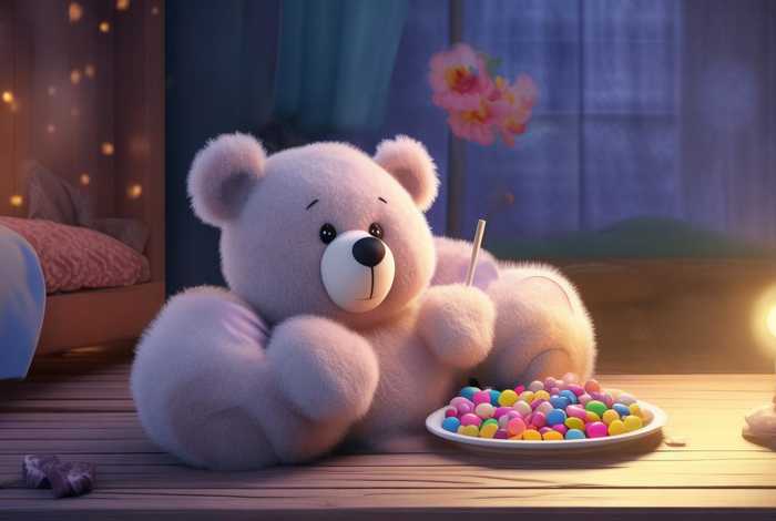 儿童睡前故事小熊吃饭 睡前故事小熊吃糖果
