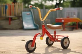 80后儿童三轮车图片老式，80后的儿童三轮车