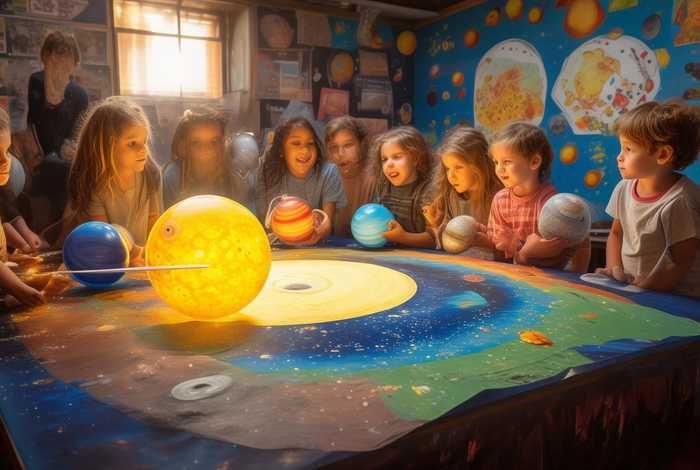 儿童太阳系的故事、太阳系的故事 幼儿园