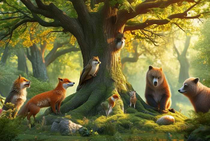 儿童故事大全森林法则 森林法则的故事