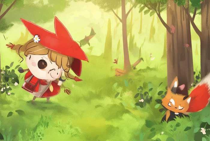 儿童故事大红帽（幼儿园大班小红帽故事教案）