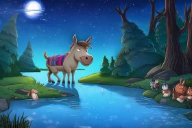 8岁儿童睡前故事驴子过河全集 驴子过河 睡前故事