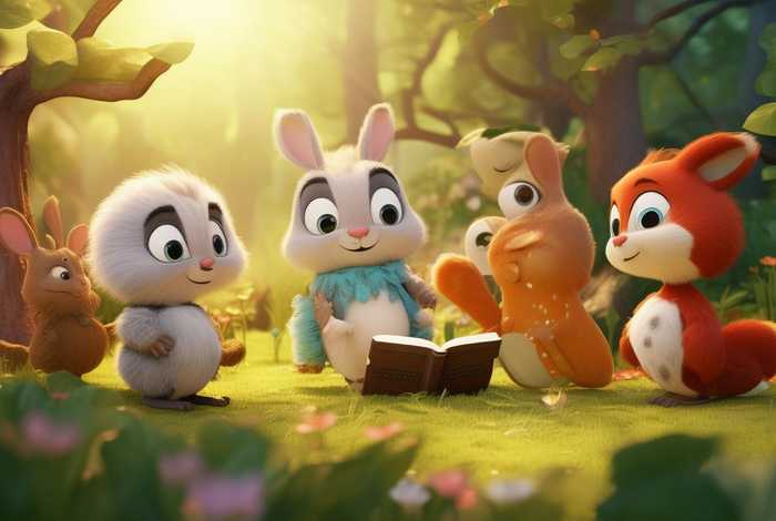 儿童森林里小动物的故事、森林里的小动物幼儿故事