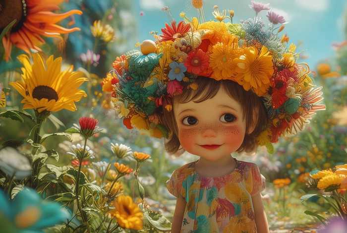 儿童故事米豆，米豆的花帽子的故事幼儿园