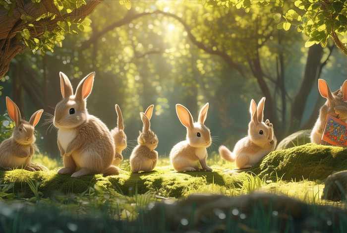 儿童经典小兔故事集、幼儿故事小兔
