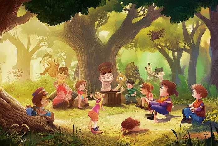 儿童寓言故事 讲故事；儿童寓言典故