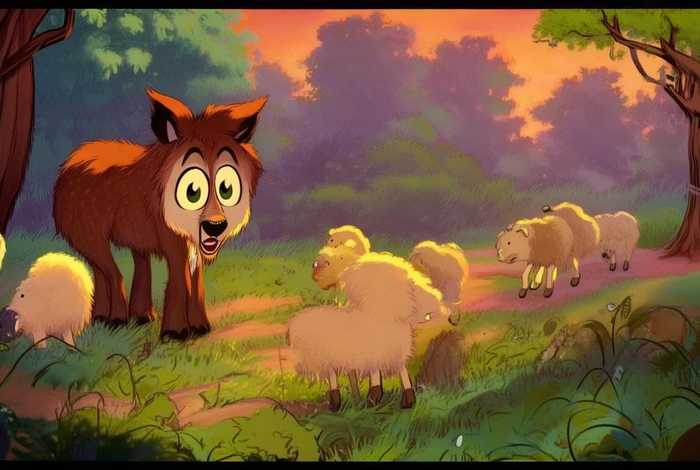 儿童故事大全全集大灰狼和小羊；幼儿故事大全大灰狼和七只小羊