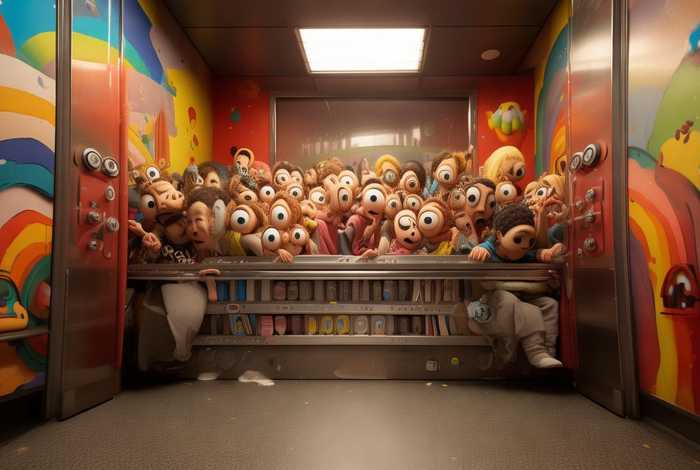 儿童故事电梯（电梯惊魂幼儿故事）