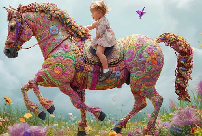 儿童故事鲜花马、以鲜花为主题的幼儿故事