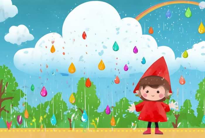 儿童故事雨滴完整版，关于雨滴的故事幼儿