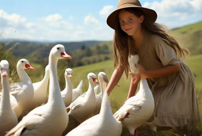 儿童故事《牧鹅姑娘》 牧鹅姑娘故事主要内容