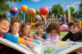 儿童写故事、小孩写的故事