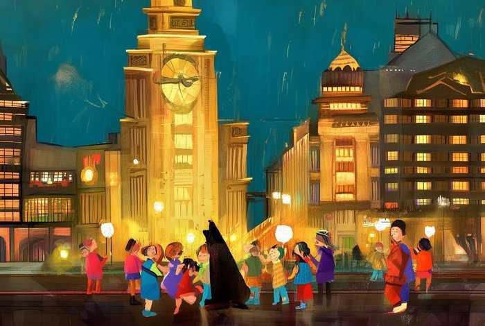 儿童故事 上海 外滩 - 上海外滩故事 100字