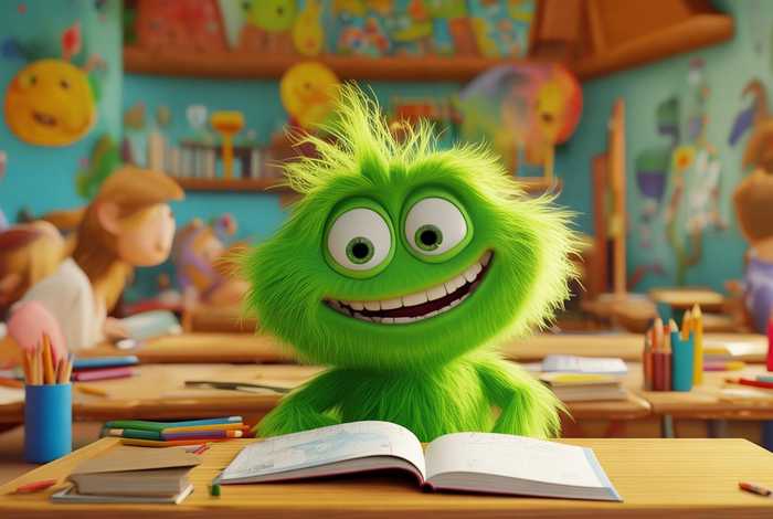 儿童故事小魔怪要上学（绘本故事小魔怪要上学）