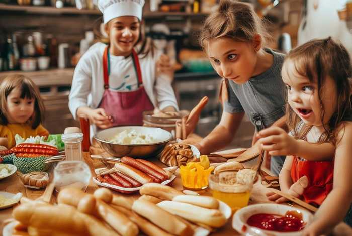 儿童热狗的做法大全，热狗的做法大全 自制材料