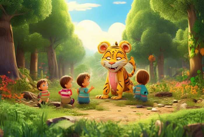 儿童故事老虎视频（老虎幼儿故事视频）