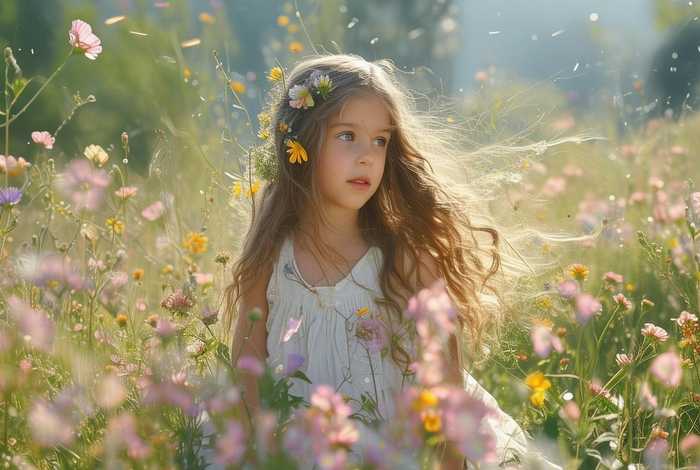 儿童花姑娘小故事 - 小花姑娘的故事