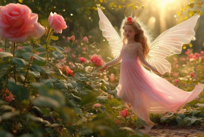 儿童故事玫瑰小精灵、玫瑰小精灵这个故事选自哪本书