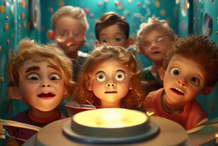 儿童电梯故事完整版；电梯小故事 原版