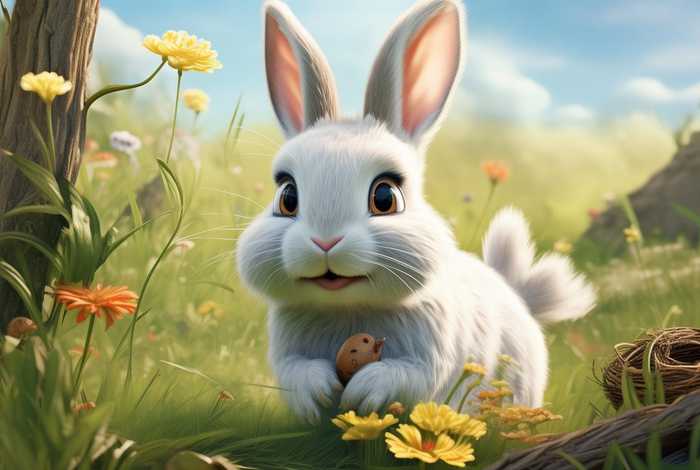 儿童故事机智的小兔;幼儿故事机智的小白兔 儿童故事机智的小兔;幼儿故事机智的小白兔