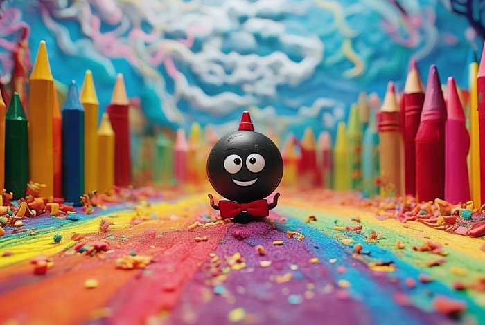 儿童经典故事蜡笔小黑 蜡笔小黑绘本故事内容