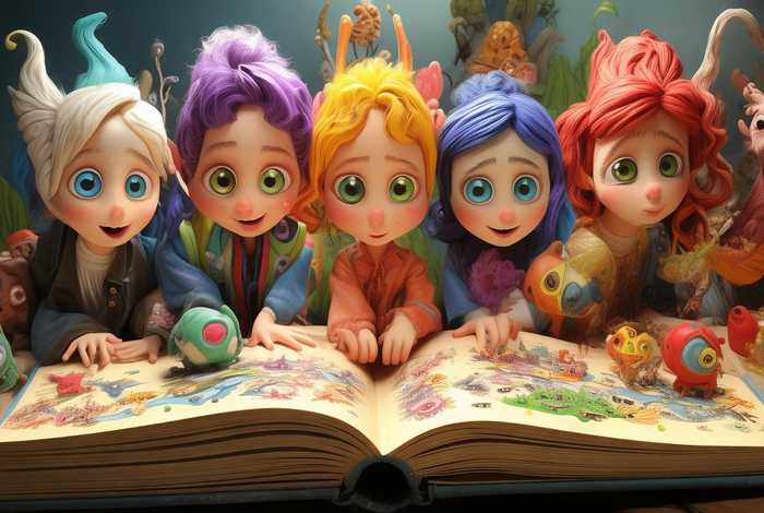 儿童漫画故事内容，幼儿小漫画故事