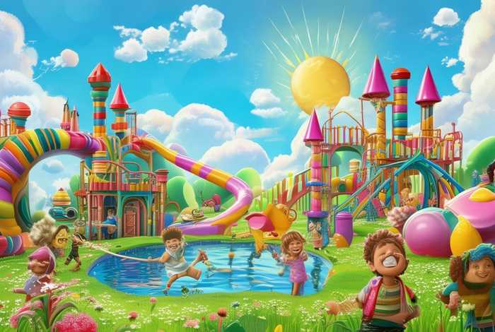 儿童乐园的故事；关于儿童乐园的绘本