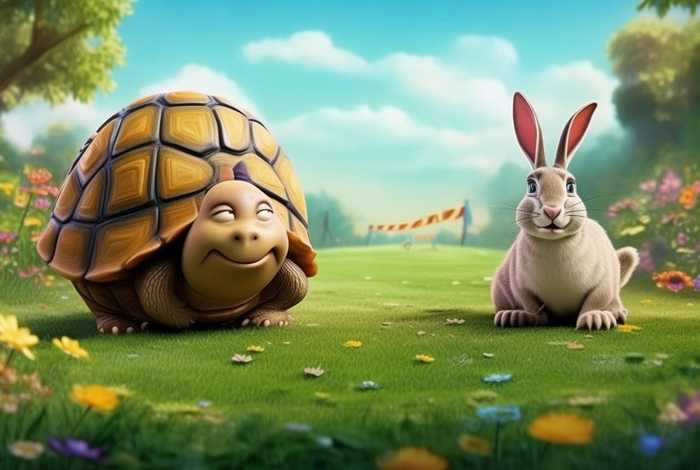 儿童故事龟兔赛跑故事视频、幼儿故事龟兔赛跑视频