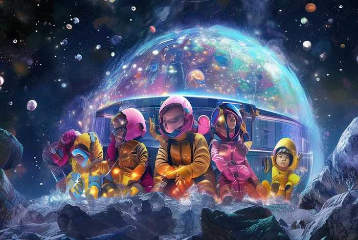 儿童航天故事睡前故事 - 关于航天的幼儿故事