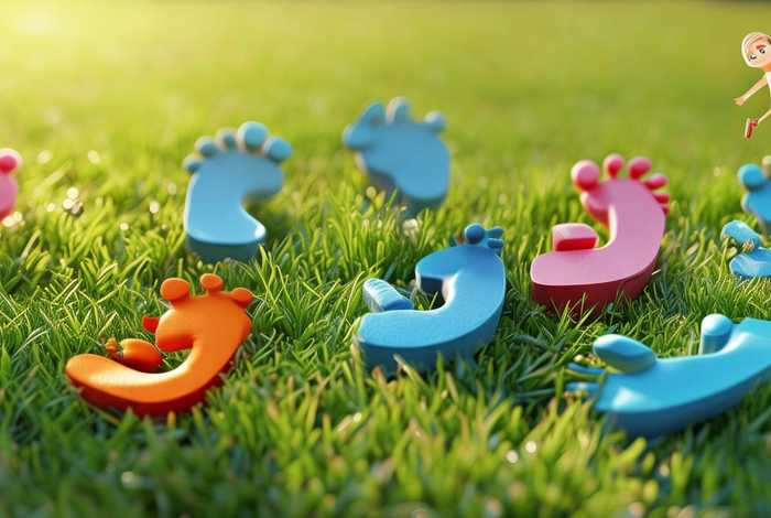 儿童脚步动作种类（儿童脚步动作种类图片）