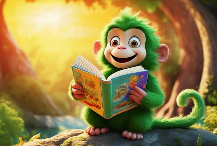儿童故事书小猴子的故事，关于小猴子的故事书