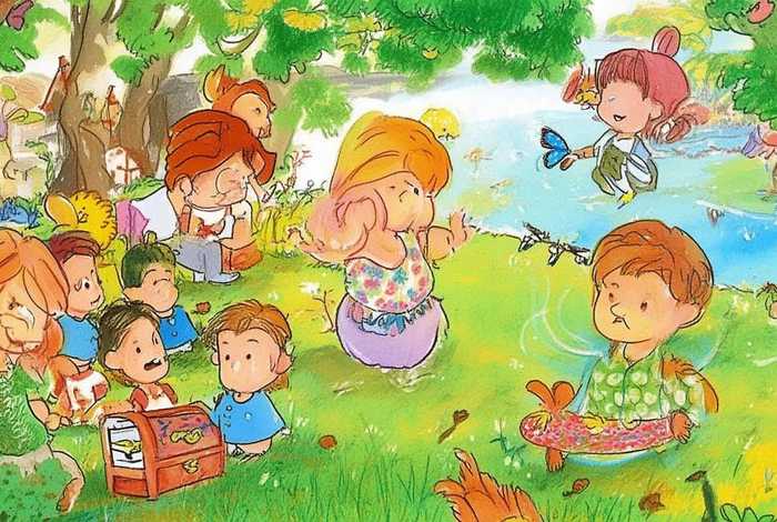 儿童民间故事连环画四张 4个简单幼儿民间故事连环画