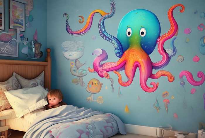 儿童睡前章鱼小故事书3-6岁 - 睡前小故事小章鱼 儿童睡前章鱼小故事书3-6岁 - 睡前小故事小章鱼