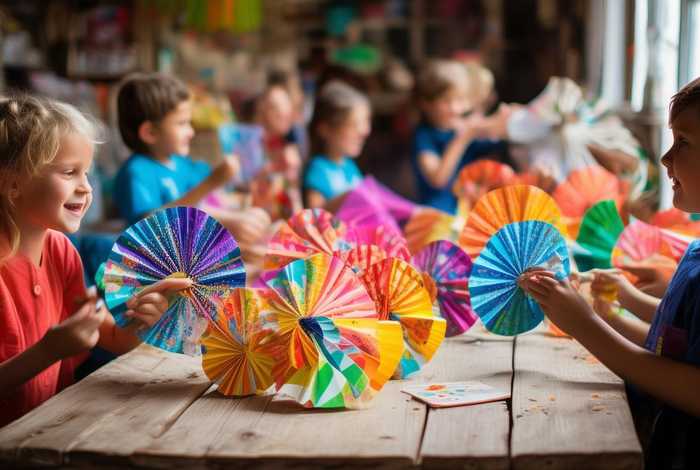 儿童扇子手工（儿童扇子手工简笔画）