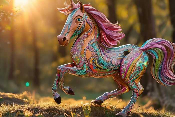 儿童睡前小故事会飞的木马 - 会飞的木马故事感受