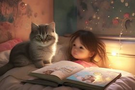 3岁儿童小猫睡前故事书（3岁宝故事小猫睡觉）