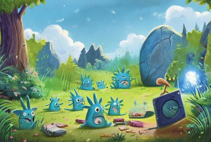 儿童故事蓝精灵，蓝精灵的故事在线收听儿歌