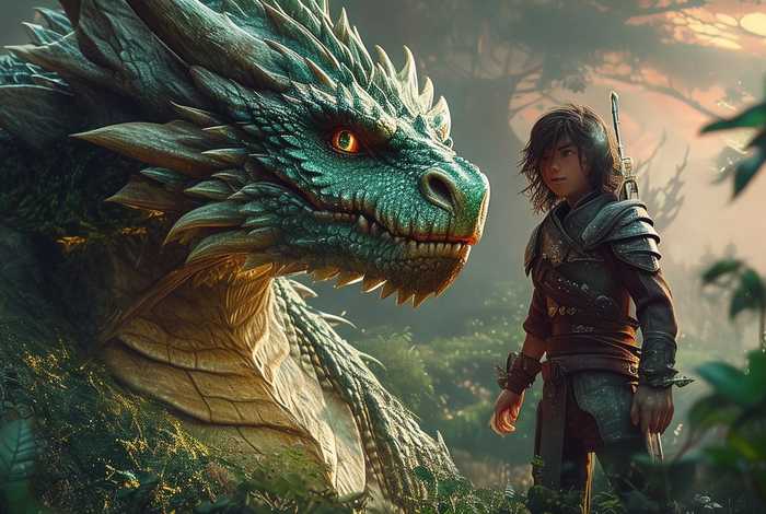 儿童故事龙王传说（龙王传说简单故事情节）