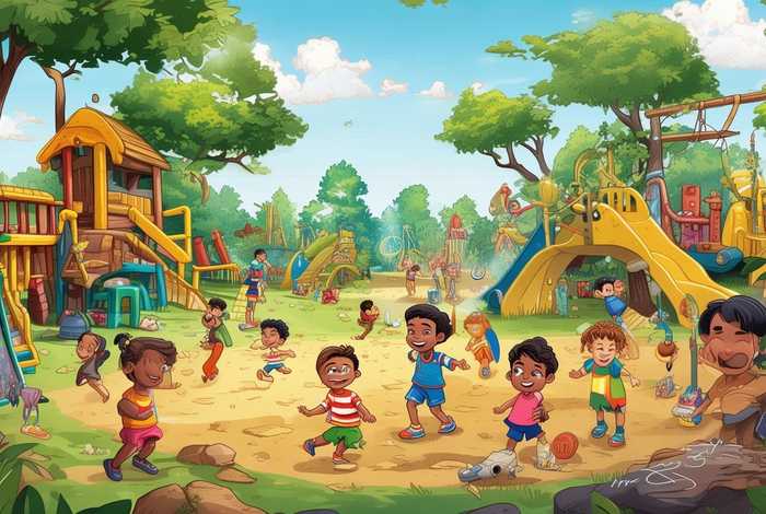 儿童校园故事10岁合集（校园小故事100字左右）