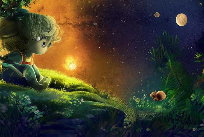 儿童故事白天黑夜（白天和黑夜小故事）