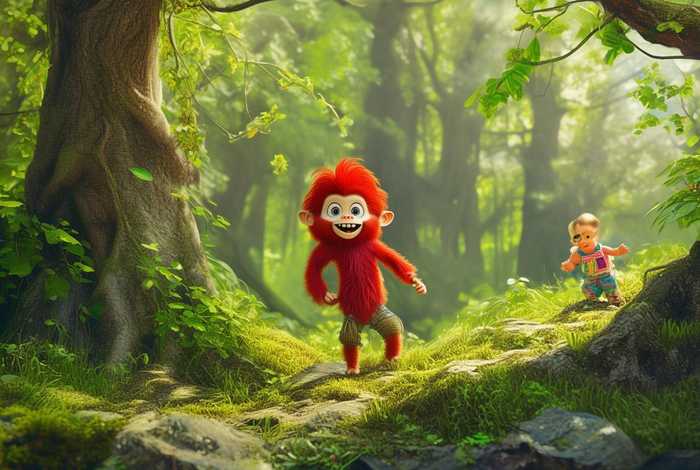 儿童故事猴子、幼儿故事猴子学样视频