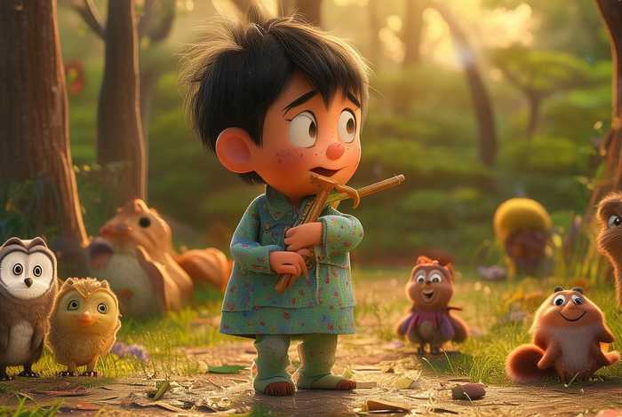 儿童睡前故事 滥竽充数 滥竽充数寓言故事视频 视频