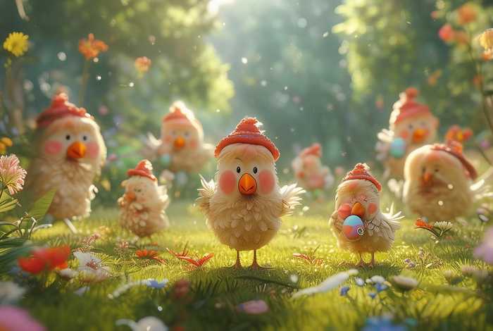 儿童故事咯咯哒，咯咯哒的故事