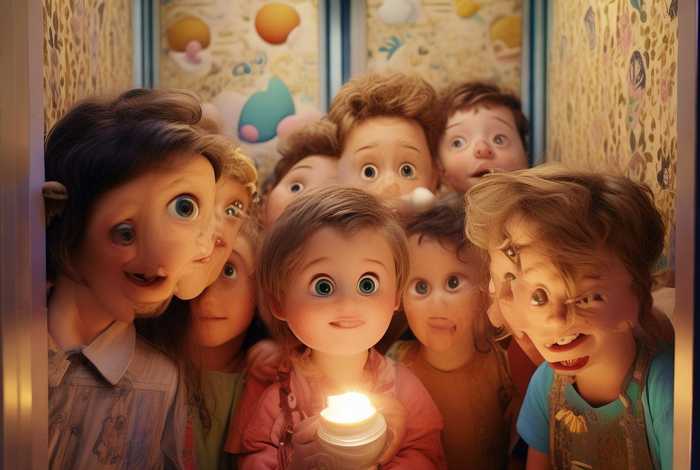 儿童电梯故事完整版；电梯小故事 原版