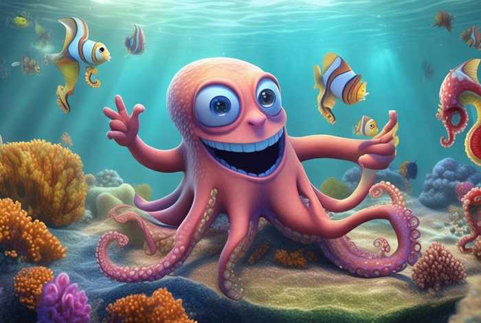 steve章鱼的故事；章鱼讲故事里面的角色