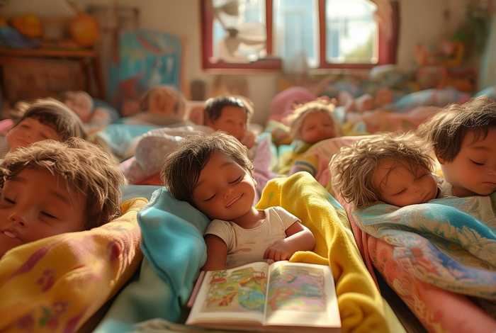 儿童故事午睡图片，幼儿午睡故事长篇