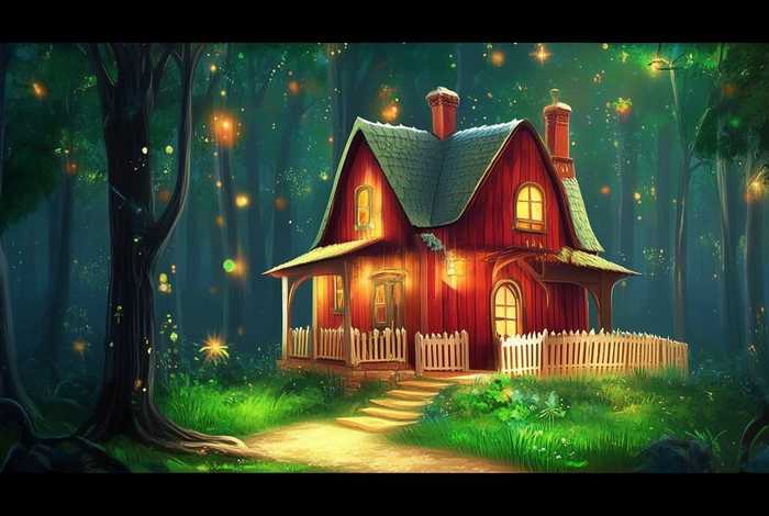 儿童睡前故事森林里的红房子(森林里的房子的故事) 儿童睡前故事森林里的红房子(森林里的房子的故事)