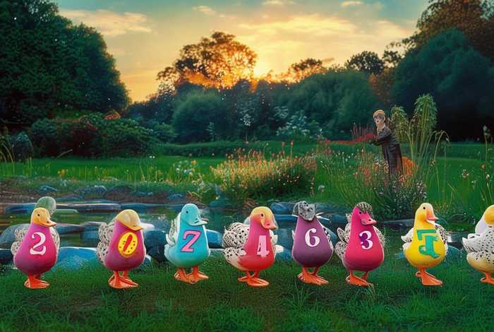 儿童故事大全睡前故事数鸭子；数鸭子儿歌故事情节