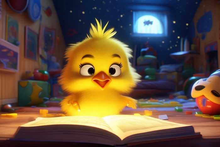儿童睡前故事聪明的小鸡 - 幼儿故事聪明的小鸡